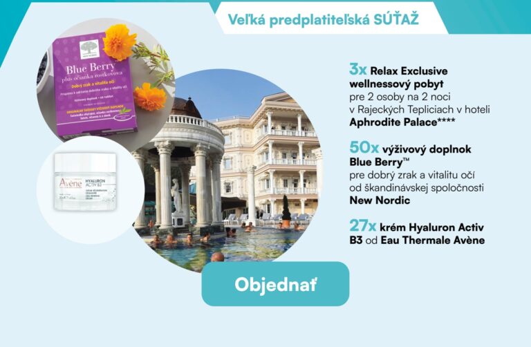 Predplaťte si Medicínu a hrajte o zaslúžený relax!
