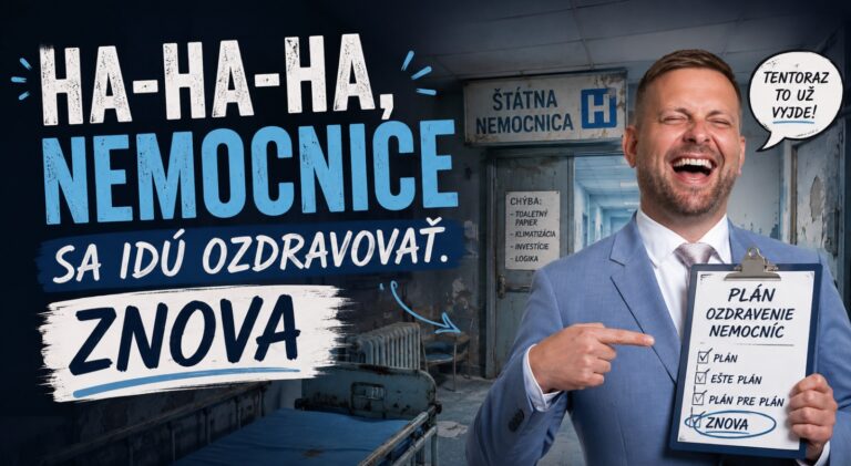 Komentár: Minister Šaško má plán. Teda… potrebuje ešte plán na ten plán
